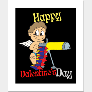 Donald Trump valentines day funny cupid goofy popular trends Posters and Art